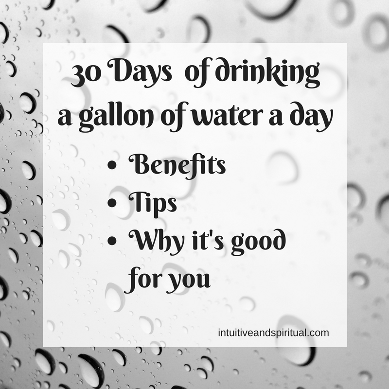 gallon of water a day