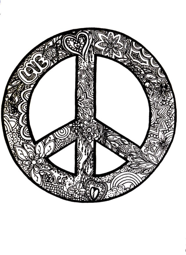 The Peaceful Hawk: A Poem + Peace Coloring Page - Intuitive and Spiritual