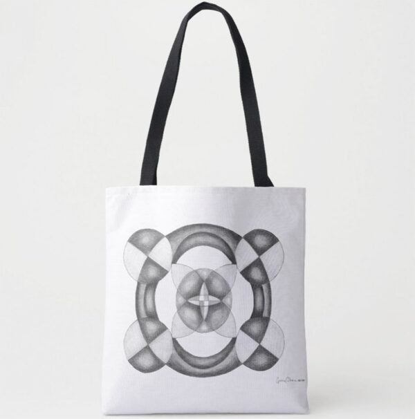 the way mandala tote bag