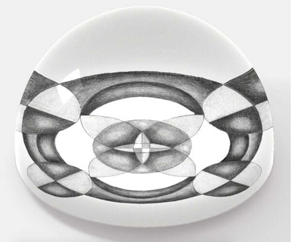 tao te Ching mandala the way paperweight